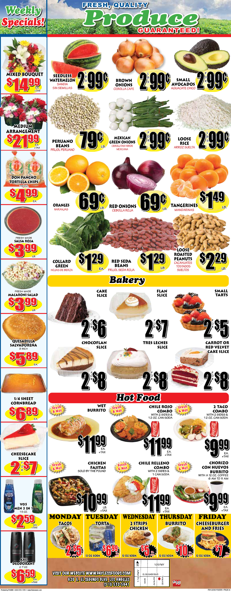 Payless Foods weekly ad page 4, September 16–22, 2026